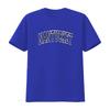 Mens Nantucket Arched Dark Blue Text T Shirt vintage Washed Breathable graphic Slightly Soft Top For Everyday Wear Casual