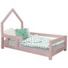 POPPI Children's Cabin Bed 80 X 160 Pastel Pink 2
