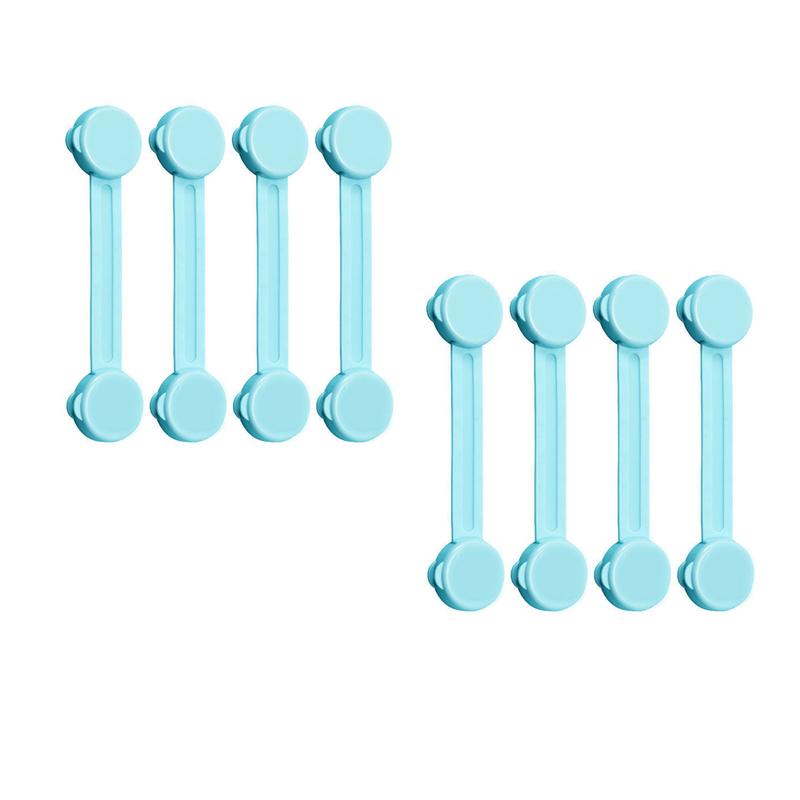 4/8/10 шт./лот Детский замок Защита детей Детский ящик Противооткрывающаяся дверь шкафа Холодильник Противозащемляющая пряжка безопасности