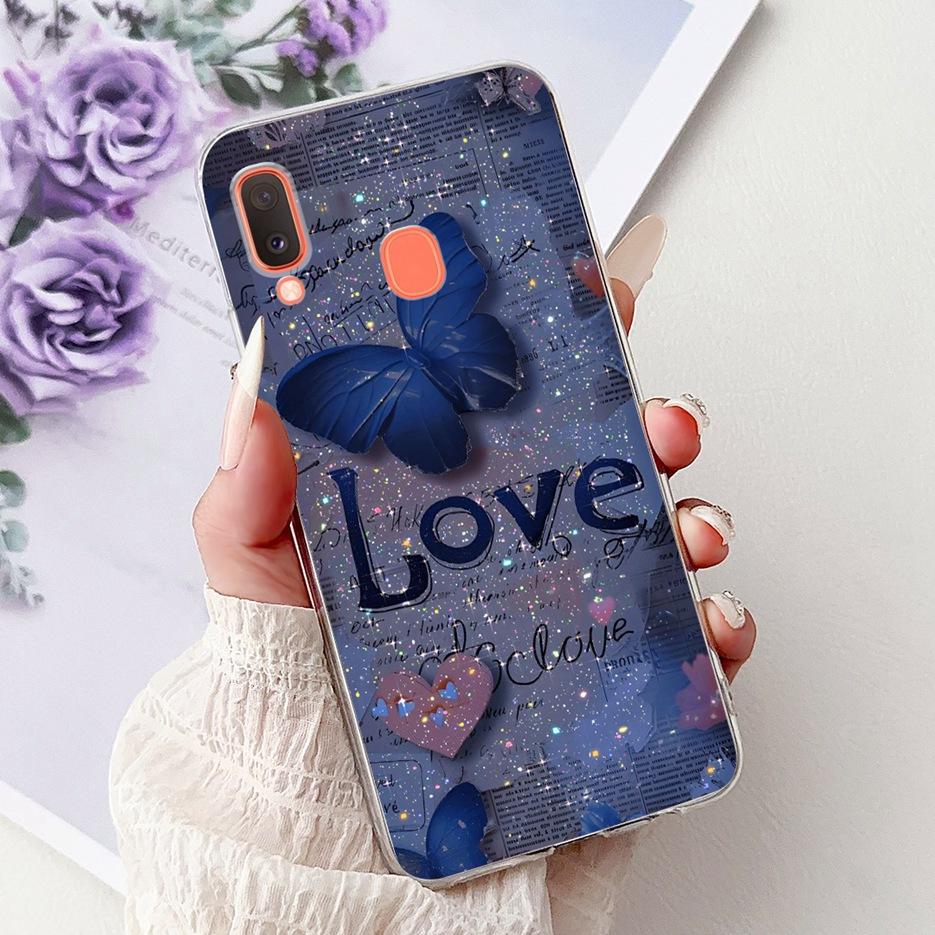 Чехол для Samsung Galaxy A20e SM-A202F Популярный Модный Расписной Чехол Мягкий Силиконовый Чехол для Телефона Для Samsung A20e A202F Fundas Coque