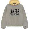 Fear of God Толстовка Essentials x NBA Lakers с капюшоном, теплая, серая, для мужчин 192AL246305F
