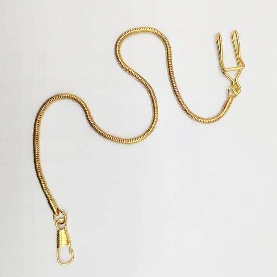 Мужская карманная часы Змеиная цепь Прочная Легкая Винтажный сплав Зажимная цепочка для карманных часов Модные ювелирные изделия Запасная деталь