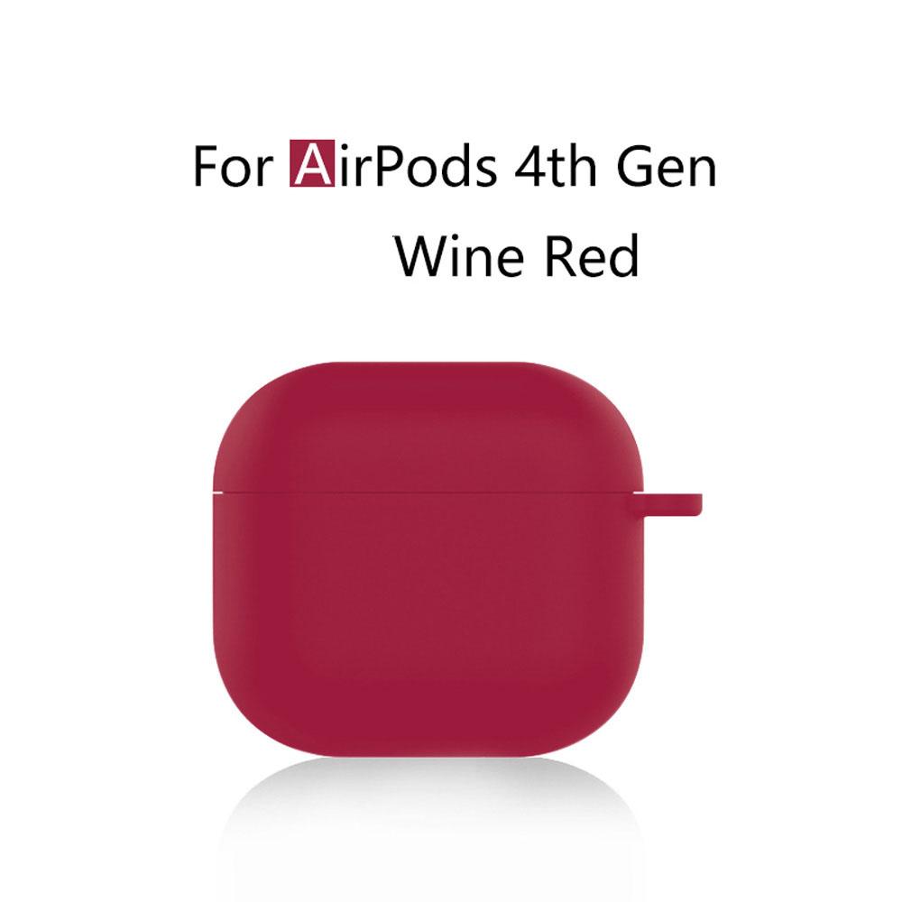Для Apple AirPods 4 Новый чехол Жидкий силикон Защитный чехол для наушников для Airpods 4-го поколения Беспроводная Bluetooth-крышка