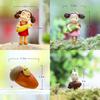 Cartoon Animal Resin Figurine For Garden Micro Landscape Diy Craft Gift