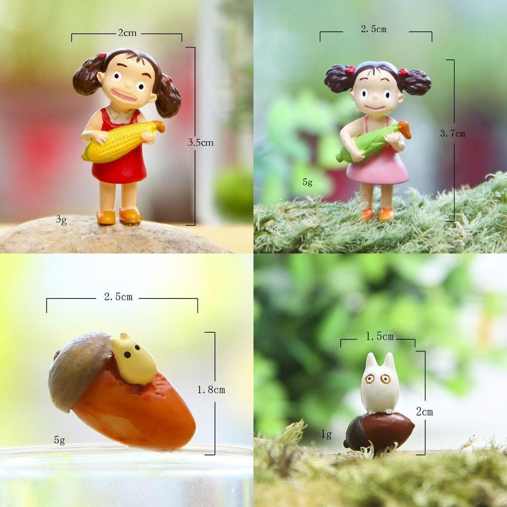 Cartoon Animal Resin Figurine For Garden Micro Landscape Diy Craft Gift