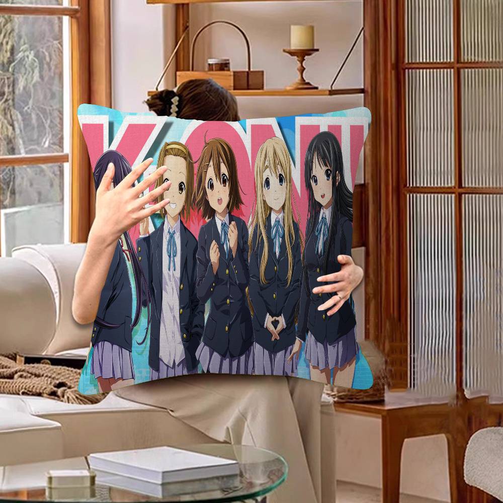 Аниме K-On Стежок Счастливый Дракон Наволочка Чехол для Подушки на Диван Декор Комнаты Подарок для Детей