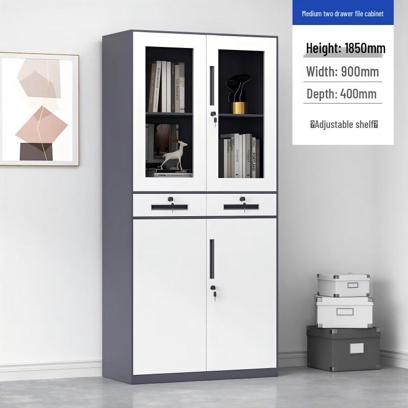 Steel 2-Drawer Filing Cabinet