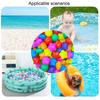 100Pcs Ocean Ball Pit Balls Safe Star Balls for Playrooms Sensory Perception Toys