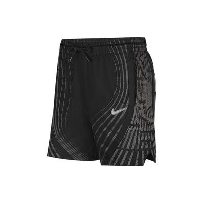 Dri-Fit Adv Innovation Текстурированный узор Дышащий логотип Бег Повседневные быстросохнущие тканые баскетбольные шорты Мужские шорты Угольно-черный DH7152-060