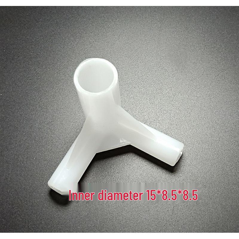 Square Top Mosquito Net Triangle Connector, Four-Way Bracket, and Three-Way Plastic Joint for Clothes, Shoes, and Cabinets.