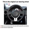 Чехол на руль автомобиля своими руками Для Toyota 86 Для Subaru BRZ 2012 2013 2014 2015