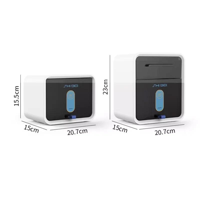 Toilet tissue box without punching storage rack wall mounted roll paper suction box waterproof toilet paper holder