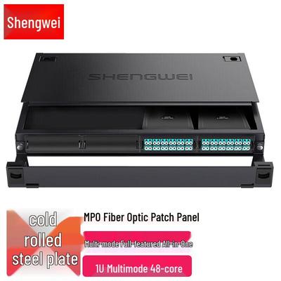 Shengwei 48-жильный оптоволоконный распределительный бокс MPO