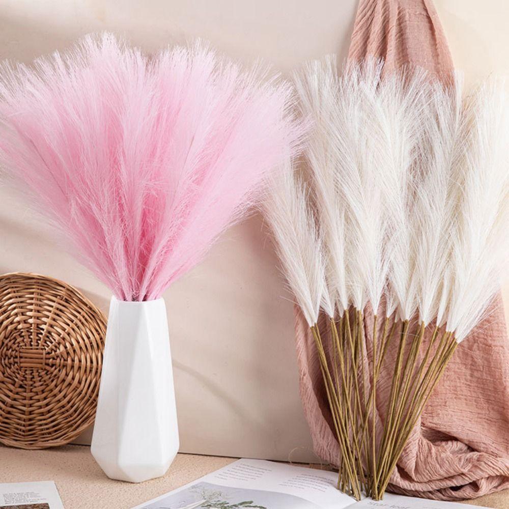 Household for Wedding Party Decor Artificial Flowers Pampas Grass Pampas Bouquet Fake Reeds