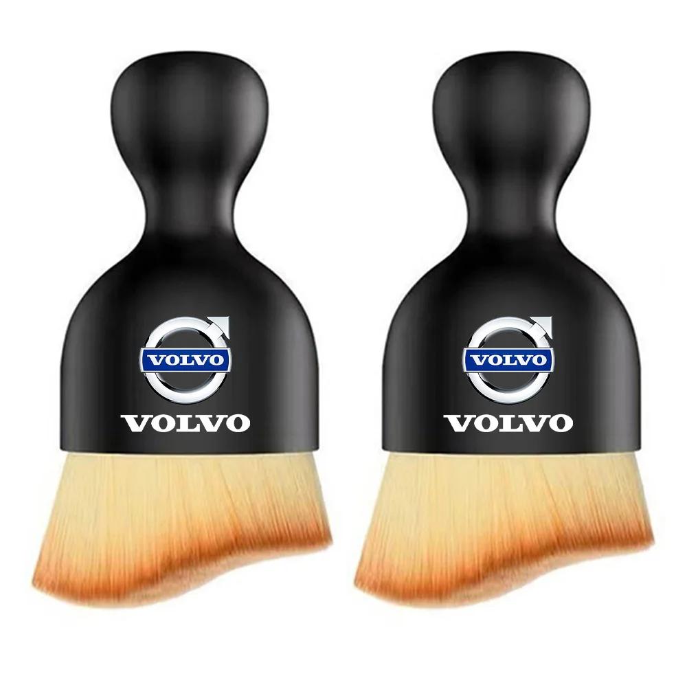 Car Interior Cleaning Brush Center Console Cleaning Brush Air for Volvo XC60 V50 V40 XC90 S60 S40 S80l V90 V60 EX90 S90 XC40 C40