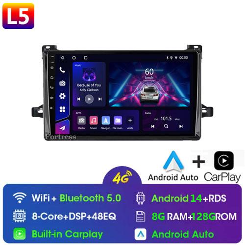 Ainavi Android 12 автомобильное радио для Toyota Prius XW50 2015-2020 стерео Carplay Auto GPS Navi Android мультимедийный проигрыватель без 2Din DVD