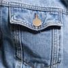 Solid Color Slim Fit Cotton Lapel Single Breasted Men Spring Denim Jacket Fashion Motorcycle Casual Jeans Coat Outerwear
