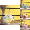 Adorable Cartoon Crab Plush Toy Mini Cute Keychain Soft Stuffed Animal Charm
