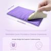 Lavender Eye Pillow for Yoga Relaxation Sleeping Microwavable Weighted Mask for Dry Eyes Hot & Cold Compress with Aromatherapy