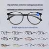 Stylish High-Definition Anti-Blue Light Reading Glasses for Seniors