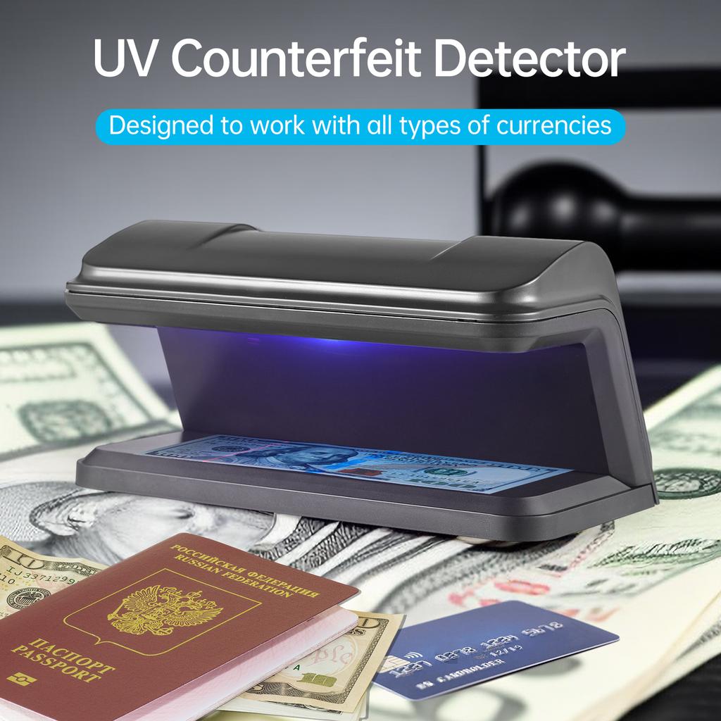 Counterfeit Bill Detector Suits All Currencies EURO US Dollar POUND Cash Currency Banknotes Notes