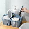 Simple Hollow Out Storage Basket Functional Washing Basket Storage Holder  For Bathroom/Toilet