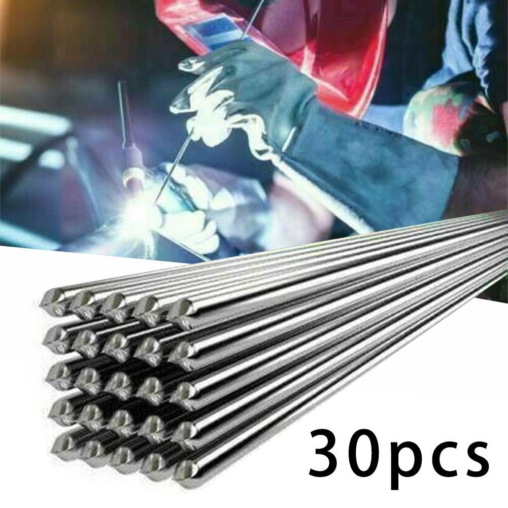 30PCS Aluminum Wire 33cm/1.08ft Solution Welding Flux-Cored Rods Brazing