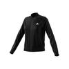 Adidas Bomber Knit Training Windbreaker Jacket Women Outerwear Black DW4568