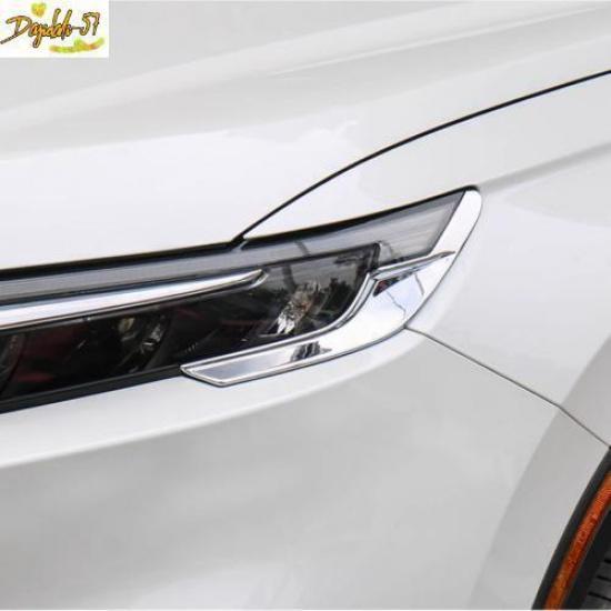 Для Honda CRV CR-V 2024 Хромированные Накладки на Брови Передних Фар Новые