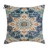 Hidden Zipper Pillowcase Boho Throw Pillow Covers, 18 x Inch Bohemia Case Ethnic Style Cushion Case, Decorative for Sofa Couch Cover