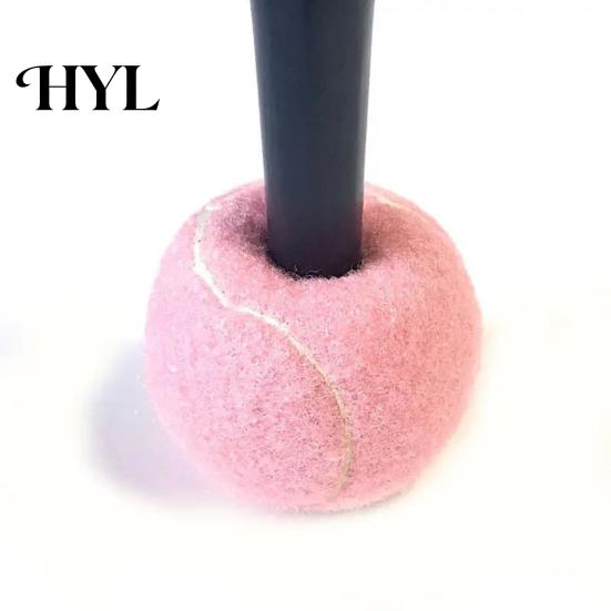 Sound Absorbing Chair Pads 4 Pcs Pre-Cut Walker Tennis Balls for Furniture Legs Floor Pre-cut Ball Protection Universal Leg Felt Pad Glide Coverings