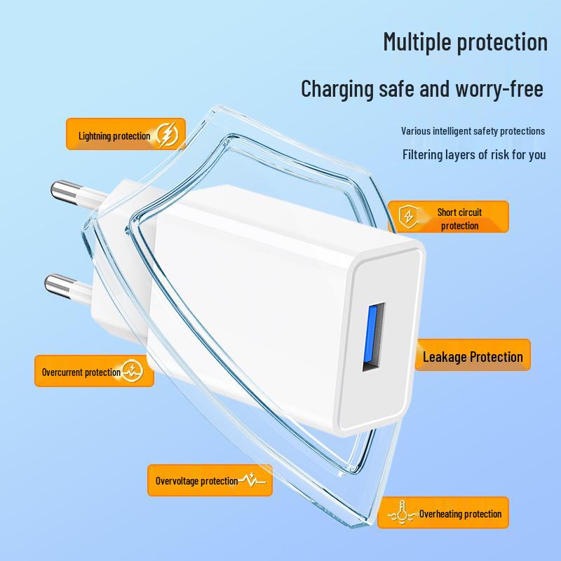 Быстрое USB-зарядное устройство 5V2A 10W для мобильных телефонов и мелкой бытовой техники