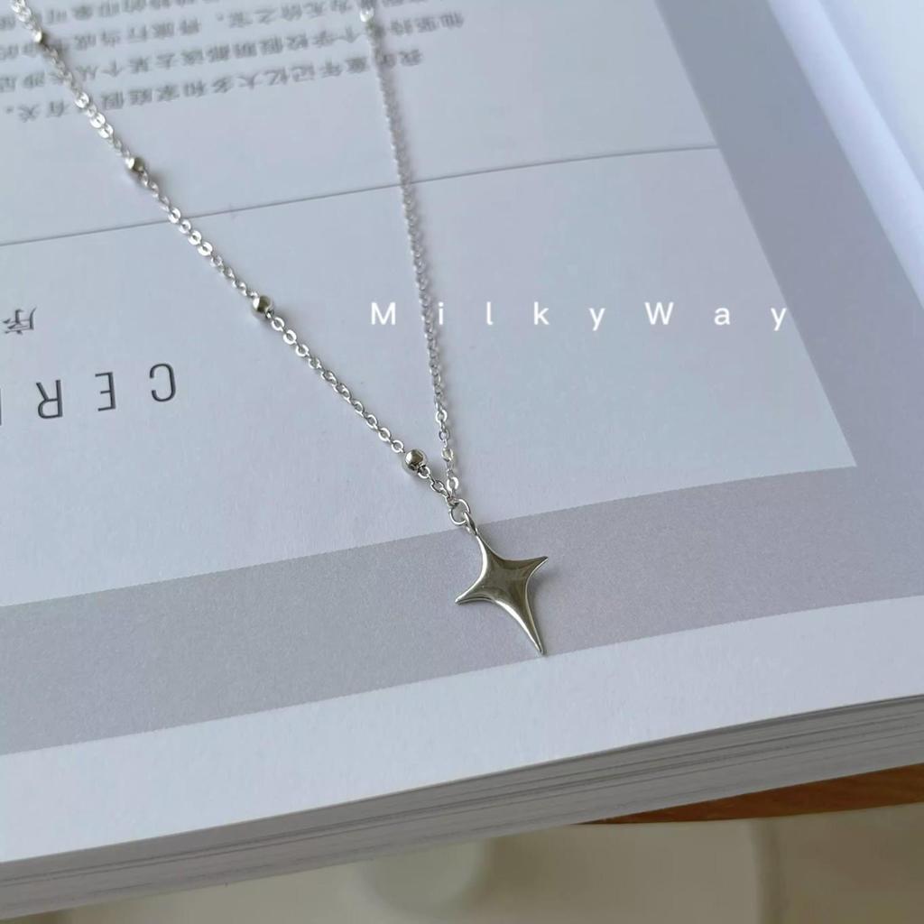 Женское ожерелье со звездами; модное и роскошное украшение в виде цепочки на ключицу.