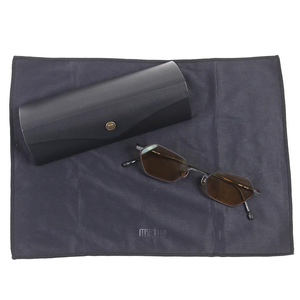 Pristine MATSUDA sunglasses Geometric Frame Eyewear Black mens M3138 Used