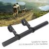 30cm Bicycle Handlebar Extension Bracket, Lightweight and Durable Alloy Handlebar Tube for Holding Cell Phones and Code Meters