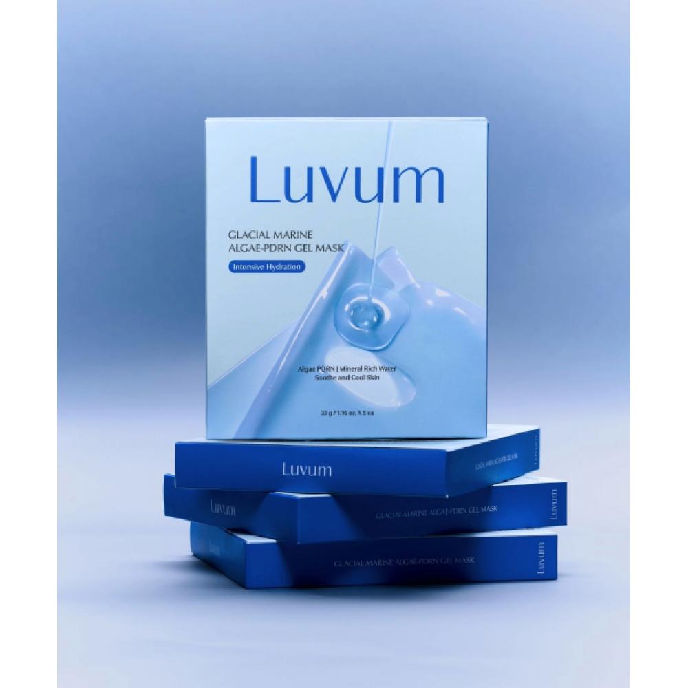 Luvum Уллындо Морская Вода PDRN Гель-Маска 5 Штук + PDRN Сыворотка 30 мл + [бесплатно] PDRN Гель-Маска 1 Штука
