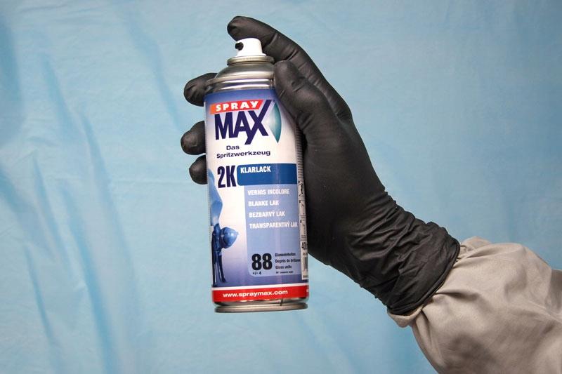 2K Matt Clearcoat + Hardener Spray Max 400