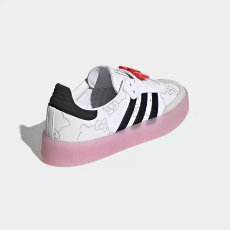 adidas Hello Kitty x Sambae Белый Черный Прозрачный Розовый W - IG4450