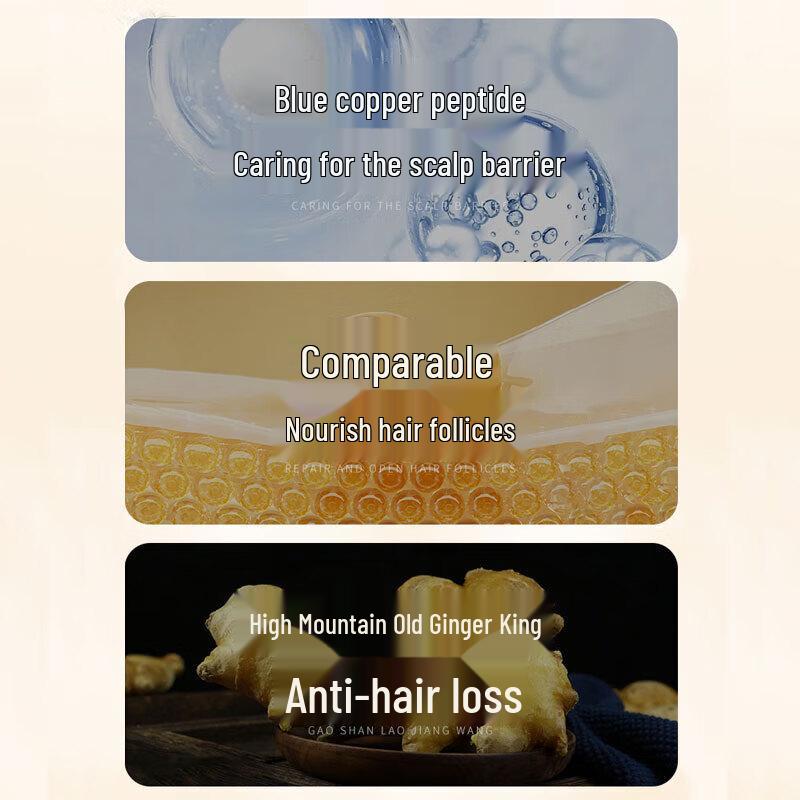 San Ge Mo Fa Jiang Ginger Anti-Hair Loss Shampoo