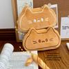 Карамельный кот Пенал Плюшевая сумка для канцелярских товаров Милый пенал Подарок на день рождения
