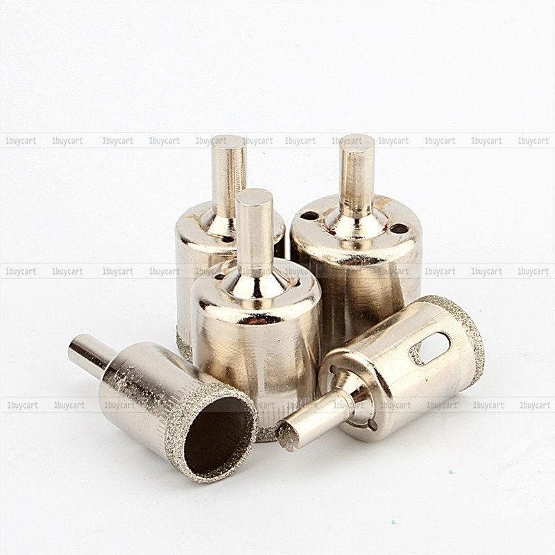 16pcs 6mm-50mm Diamond Hole Saw Tile Ceramic Glass Porcelain Marble Drill Bit