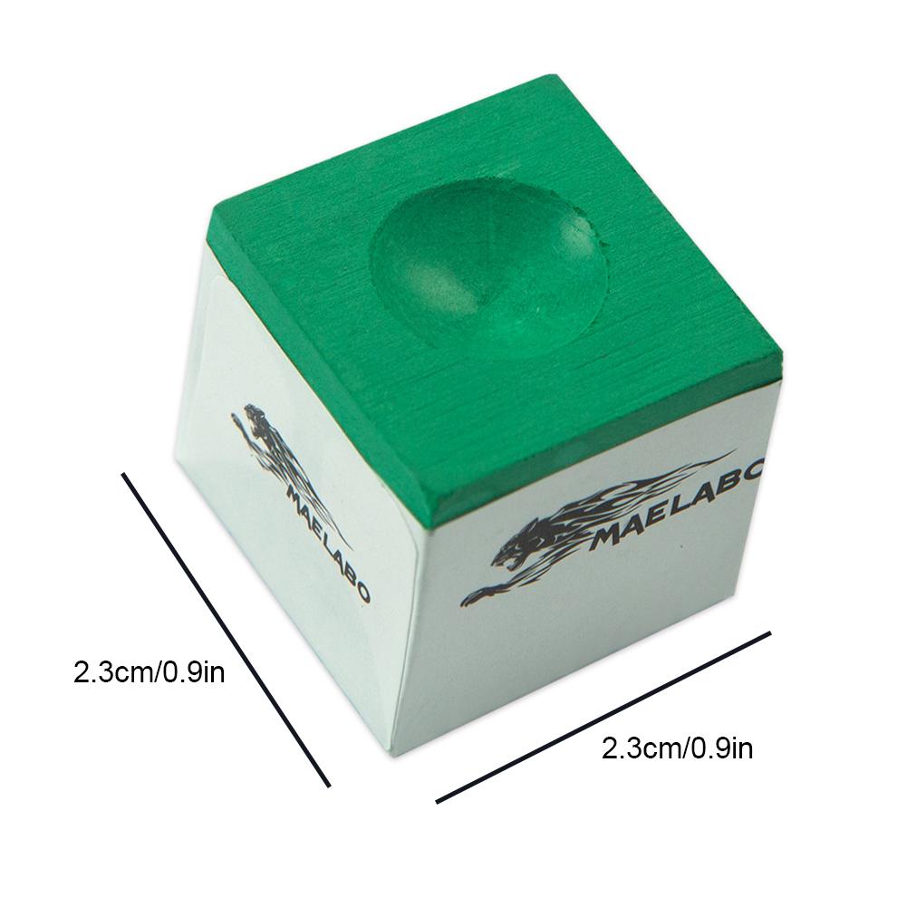 1 коробка / 12 шт зеленый бильярдный мел мелкий порошок с сильной адгезией бильярдные аксессуары