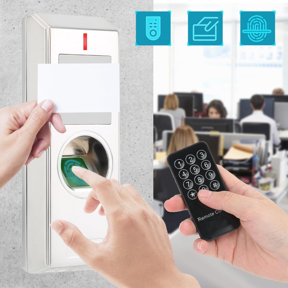 Metal IP66 Waterproof Fingerprint Access Controller Door 125KHZ ID Card Reader