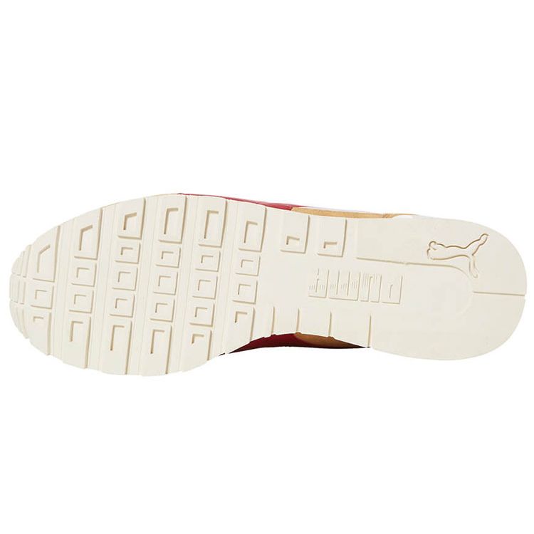 Puma TX-3 Lightweight Breathable Comfortable Low-Top Running Shoes Men Sneakers White Red 375582-04