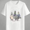 MenS Black TShirt Vivid Color and Dynamic Design Casual Crew Neck Short Sleeve Breathable Geometric Pattern Regular Fit