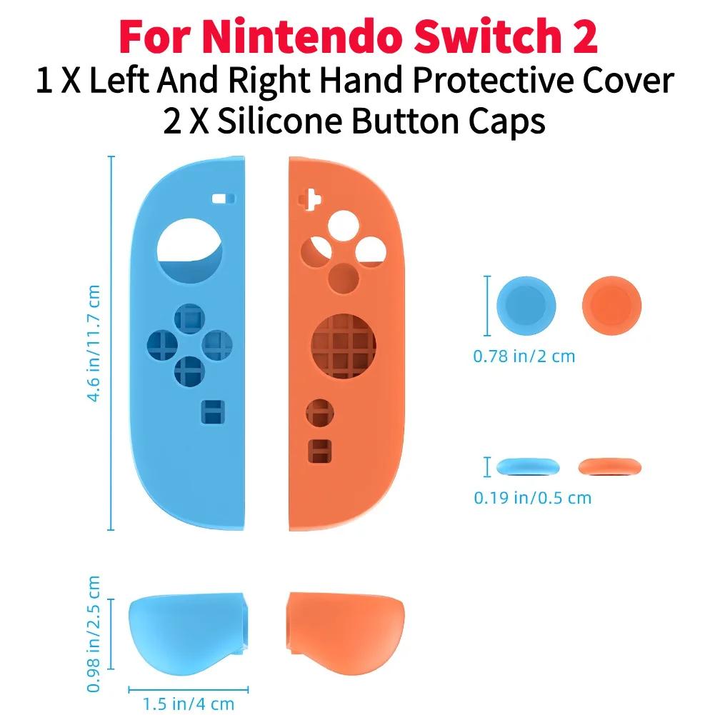 Чехол для переноски для Nintendo для Switch 2 Сумка для переноски Ударопрочная Сумка на молнии Защита от падения со слотами для игровых карт Игровые аксессуары