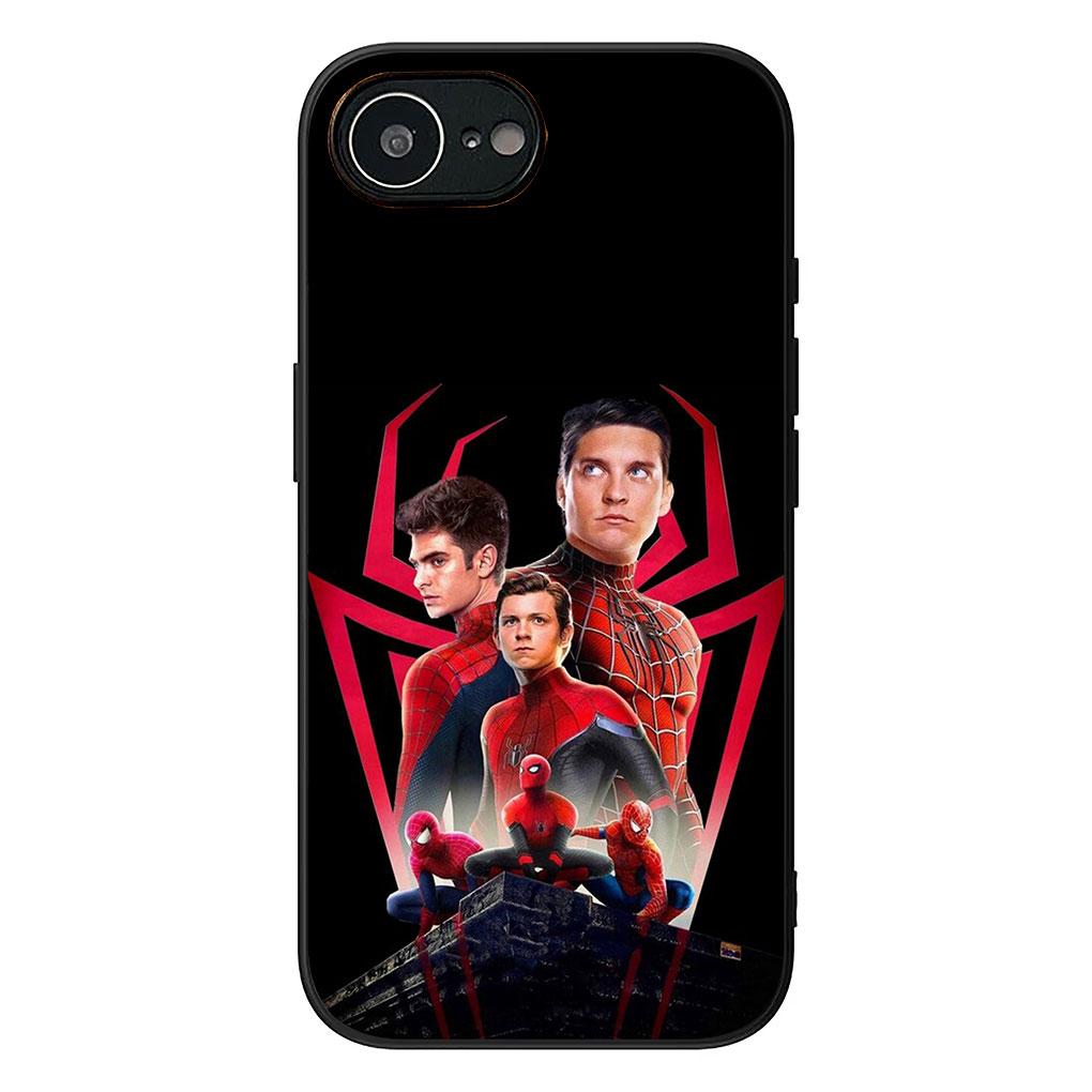 Чехол для телефона Spider Man Marvel Spiderman для Motorola Moto Edge 70 60 Fusion NEO Pro G Stylus G56 G96 G52 G04 G05 20 Мягкий чехол