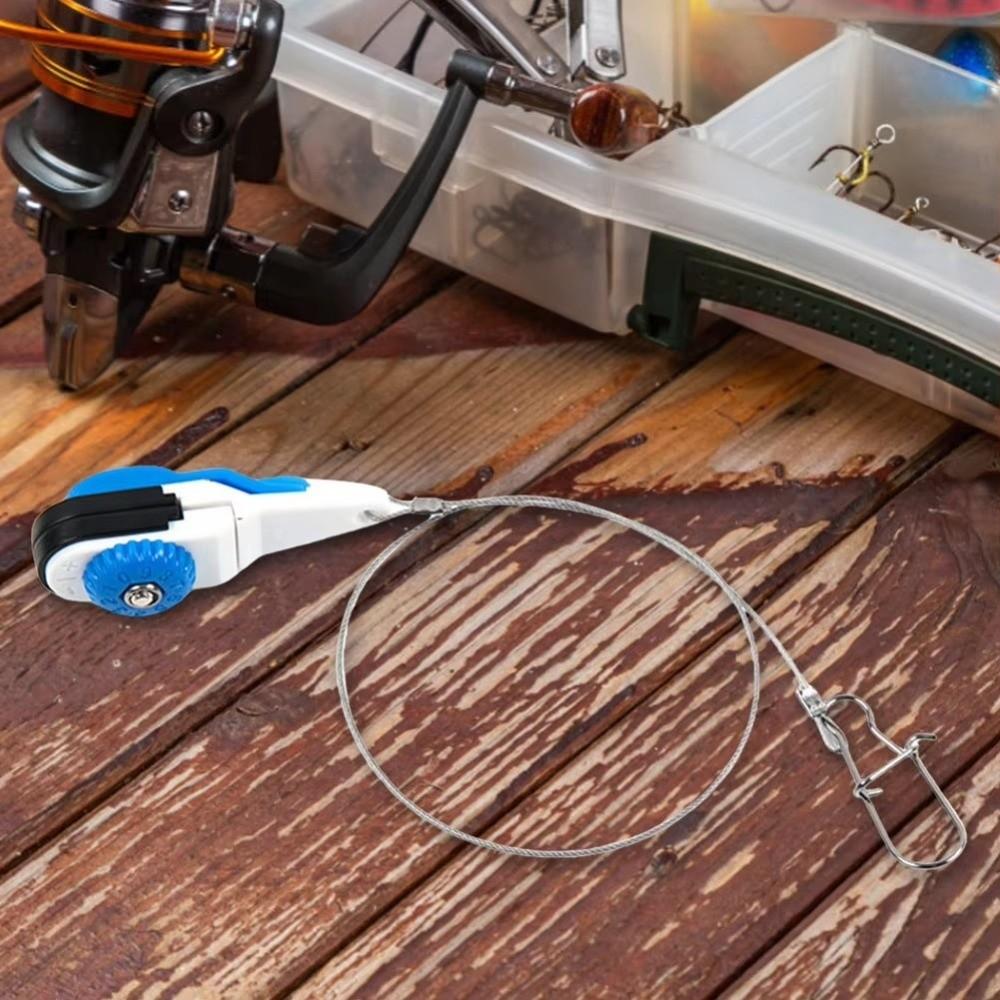 With Swivel Fishing Release Clip Steel Wire Trolling Release Clip Boat Fishing