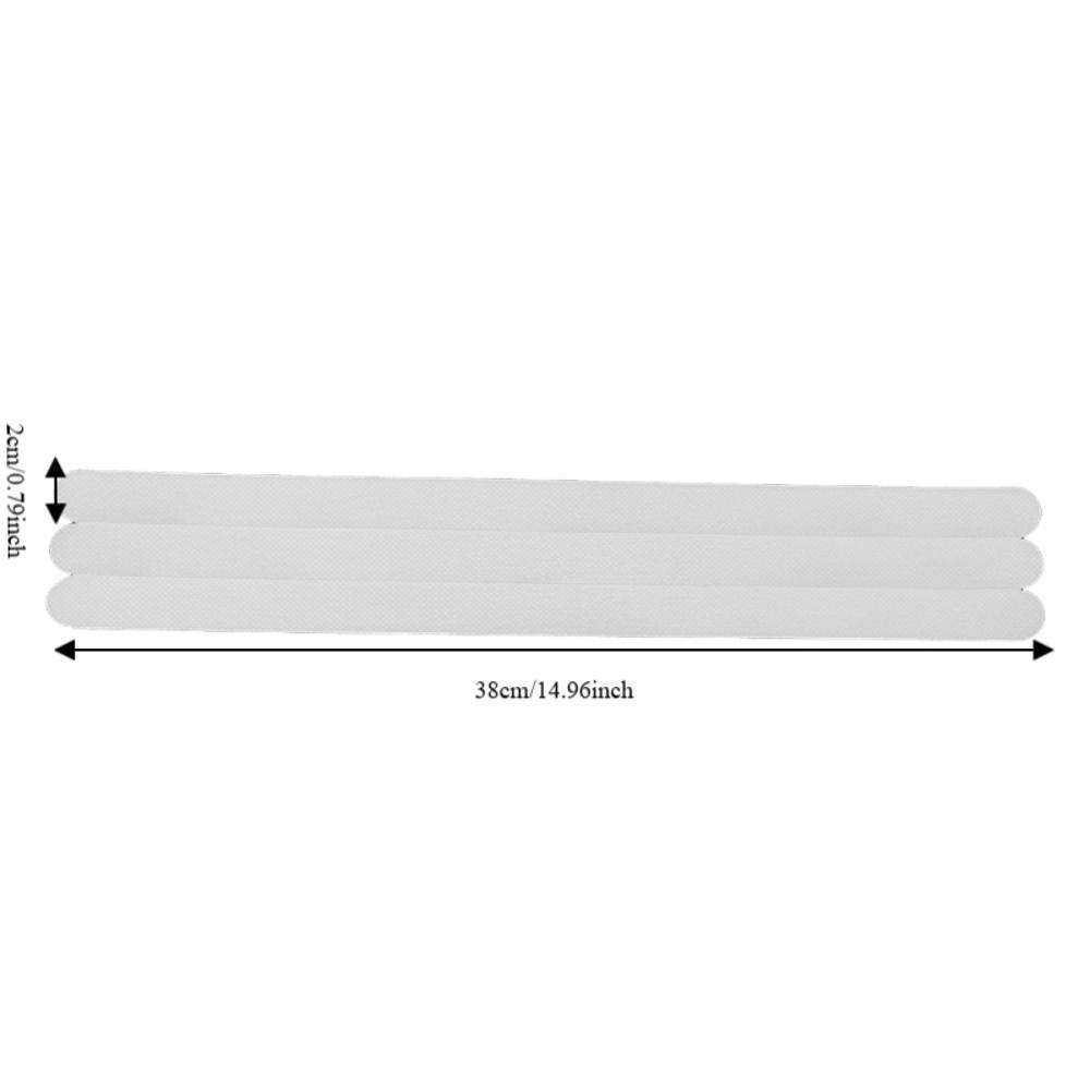 24 PCS PEVA Anti Slip Strip Self Adhesive Bathtub Sticker Practical Non Slip Sticker Family