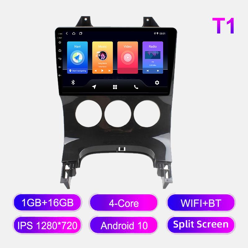 Android Car Radio For Peugeot 3008 2009-2015 Multimedia Player Head Unit Stereo GPS Navigation BT WIFI 1+16GB